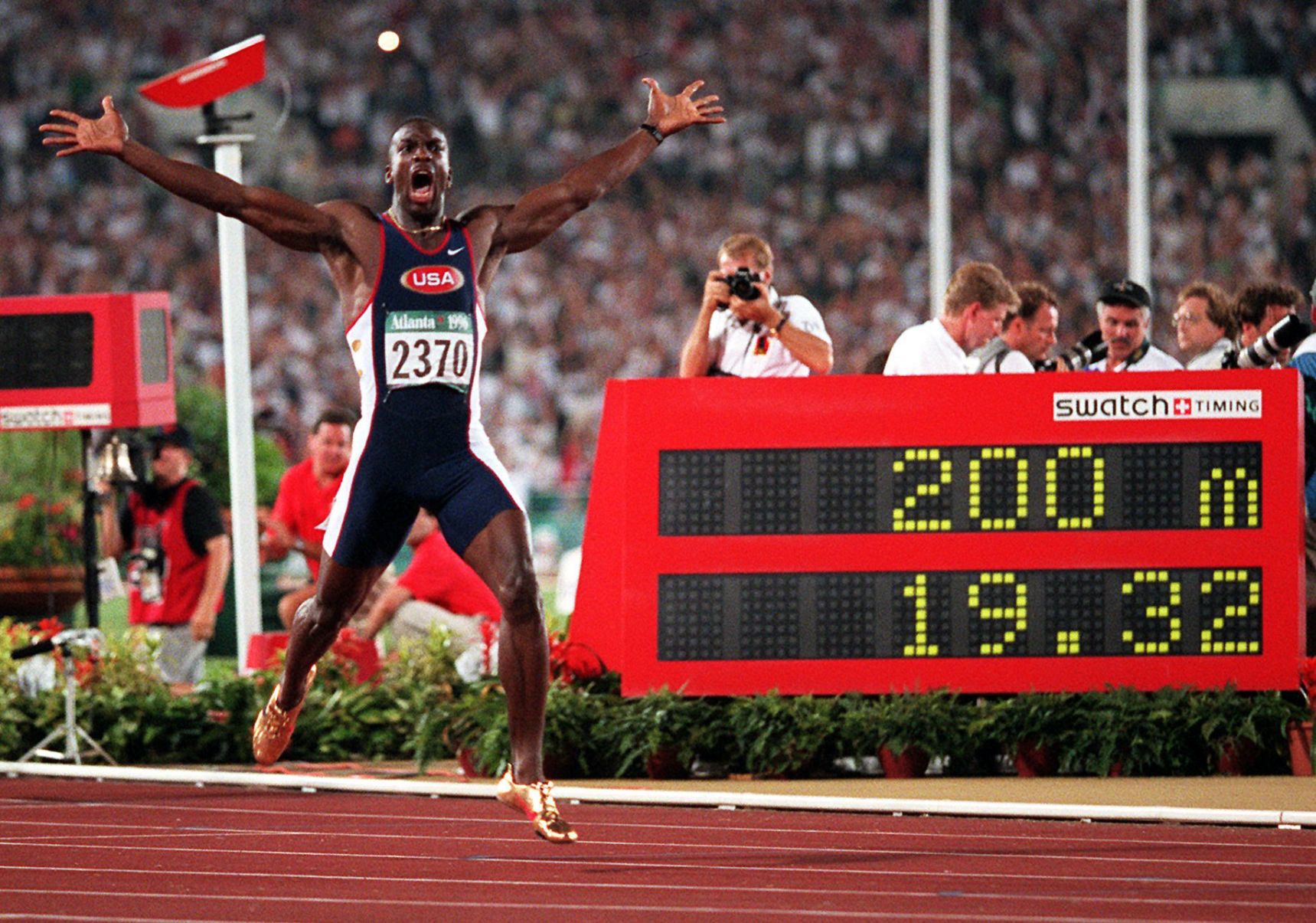1996: Michael Johnson